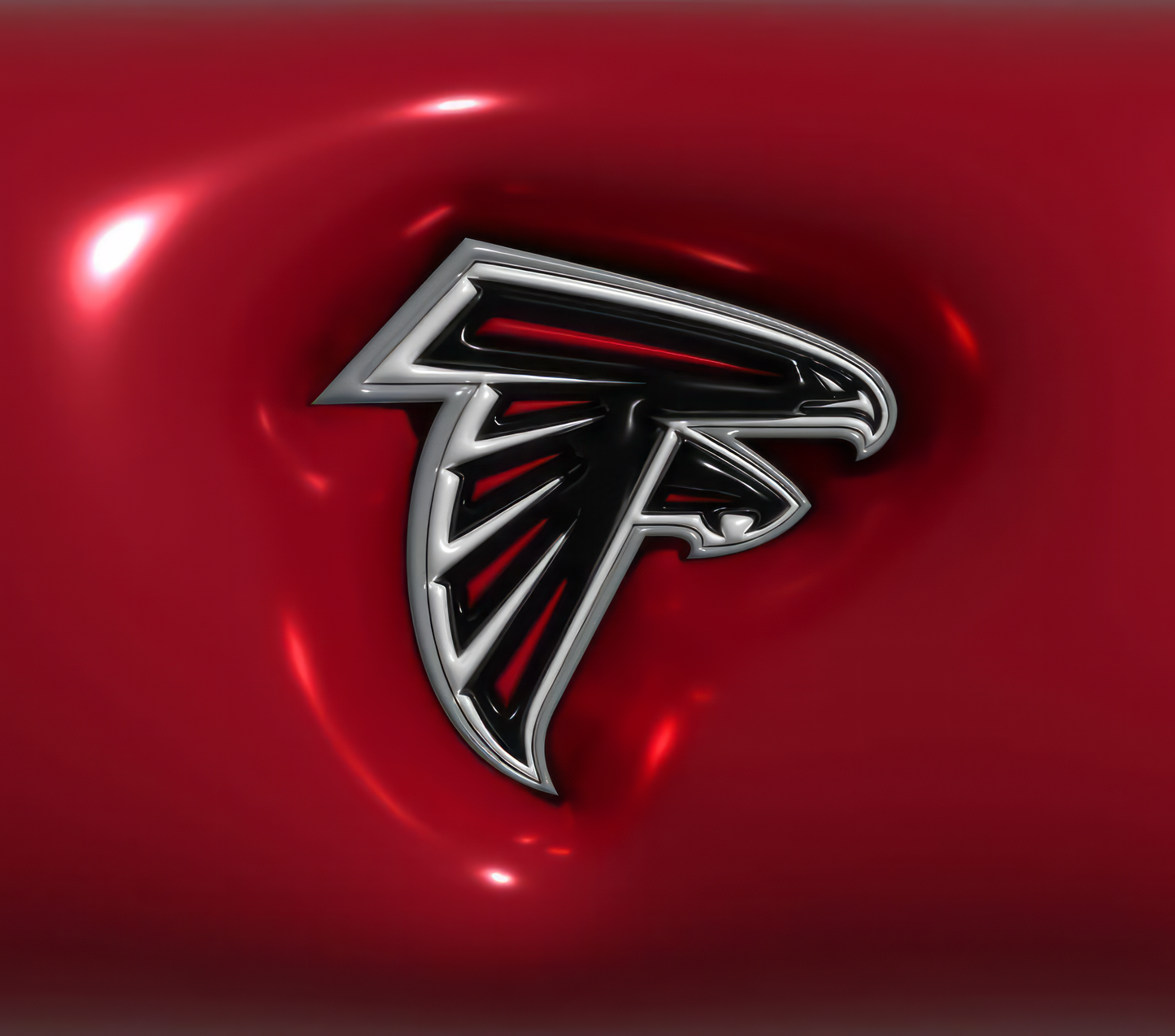 Atlanta Falcons Football Tumbler