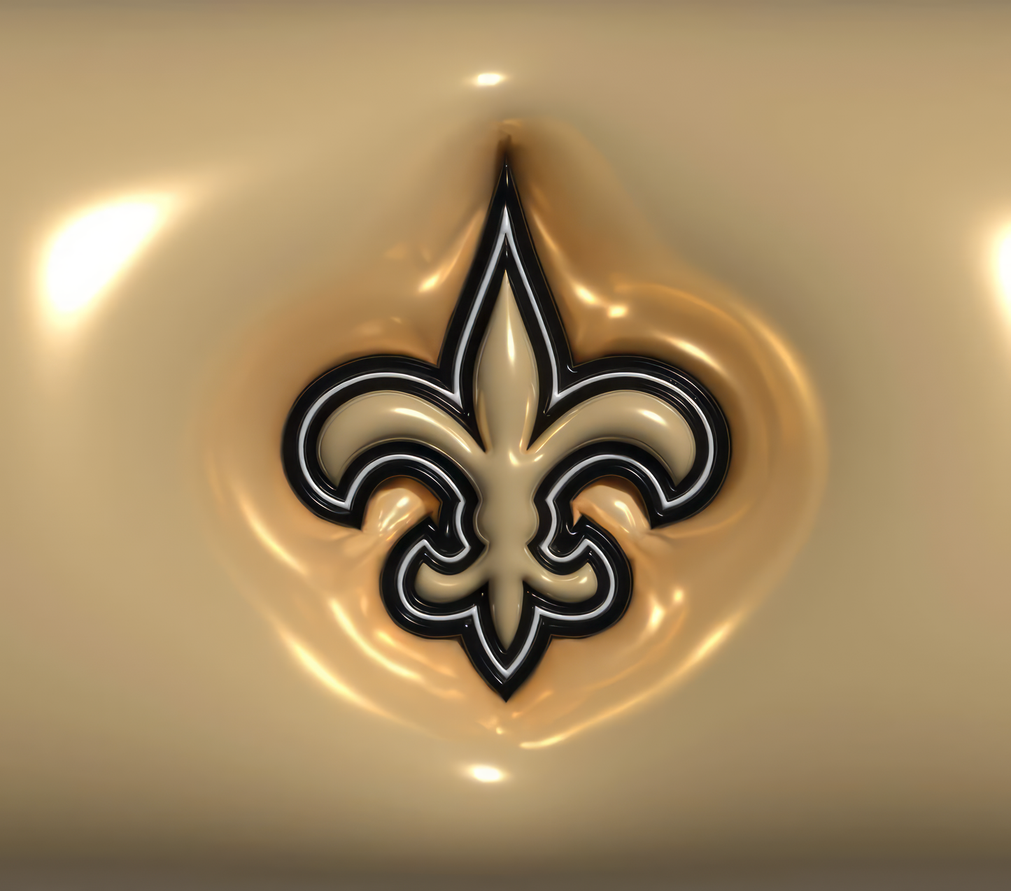 New Orleans Saints tumbler