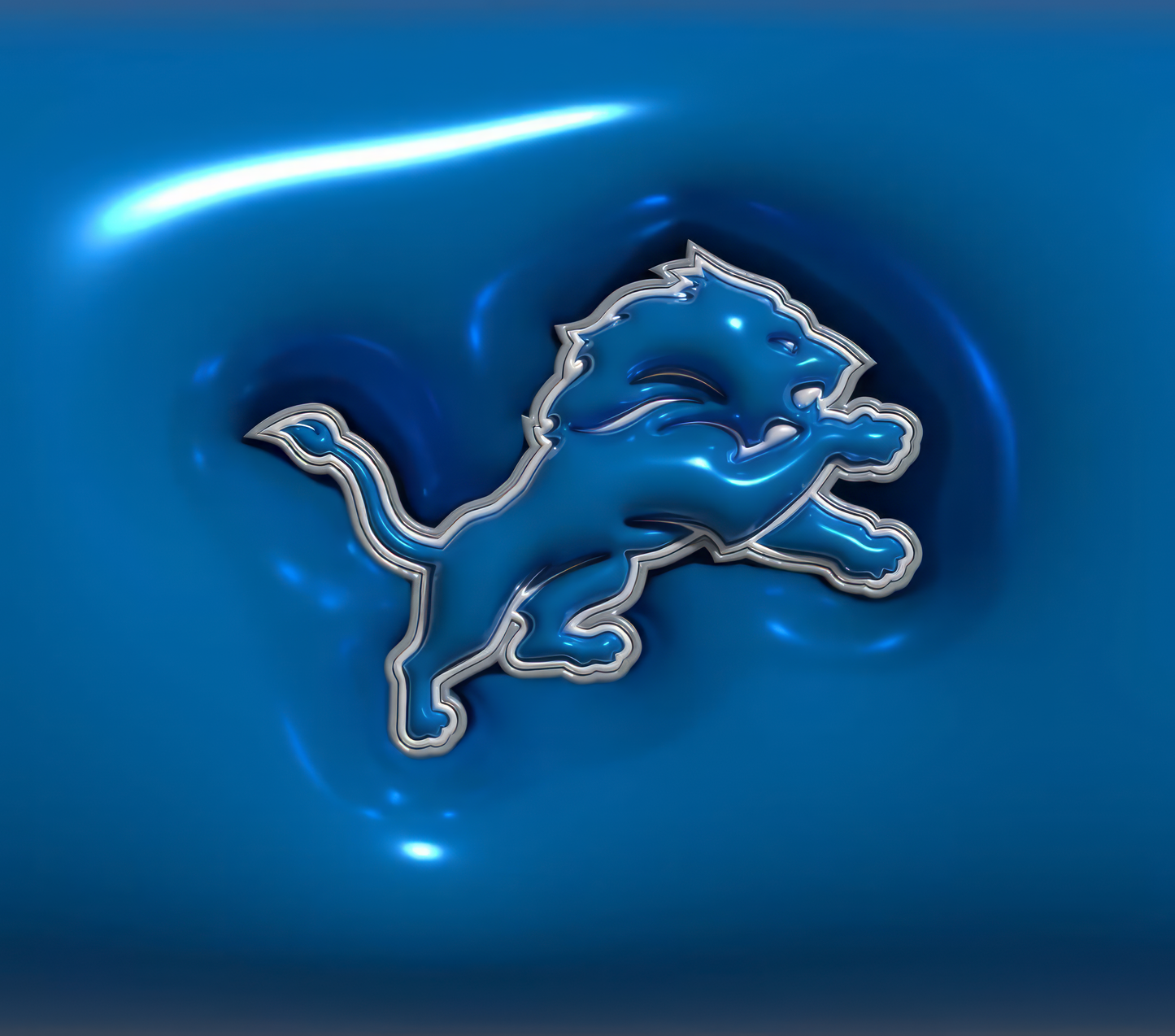 Detroit Lions tumbler