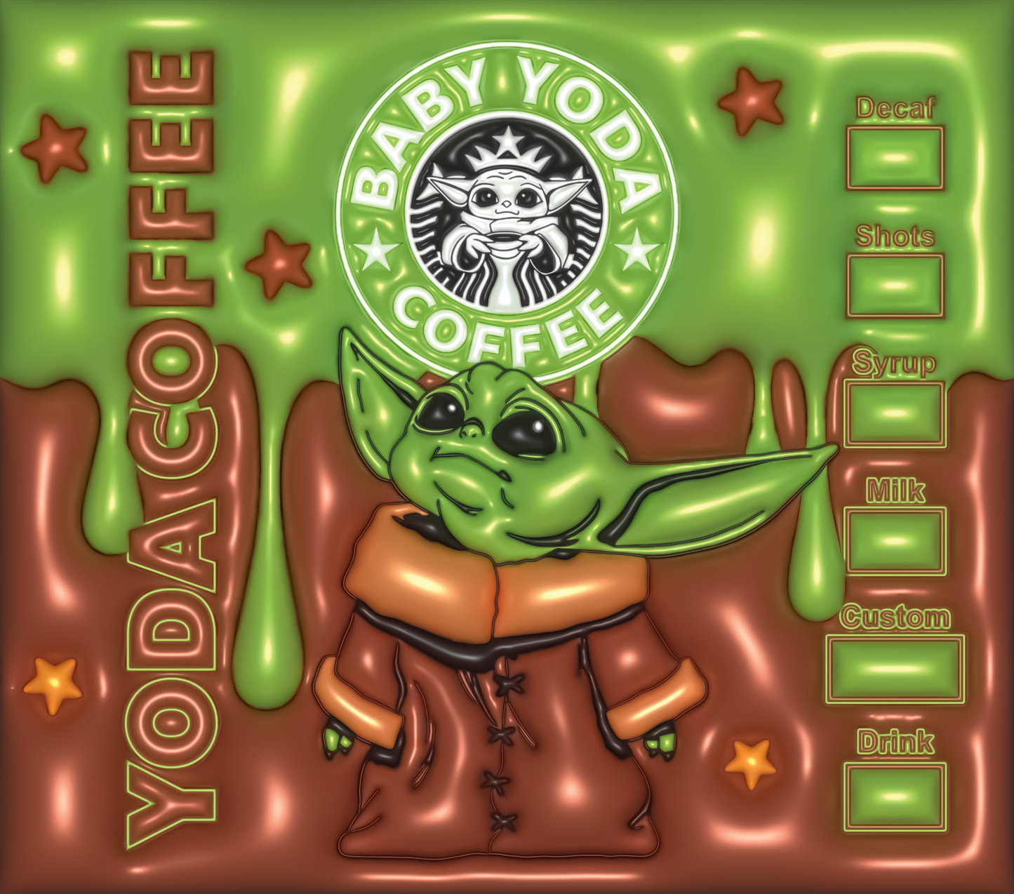 Baby Yoda Coffee