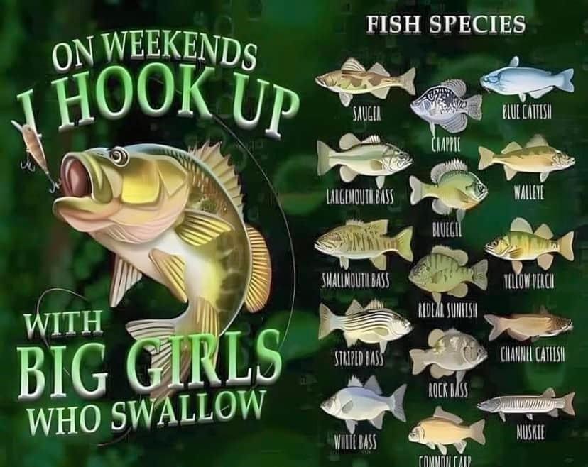 Fishing Tumbler -- On Weekends I Hook Up With Big Girls Who Swallow Fish