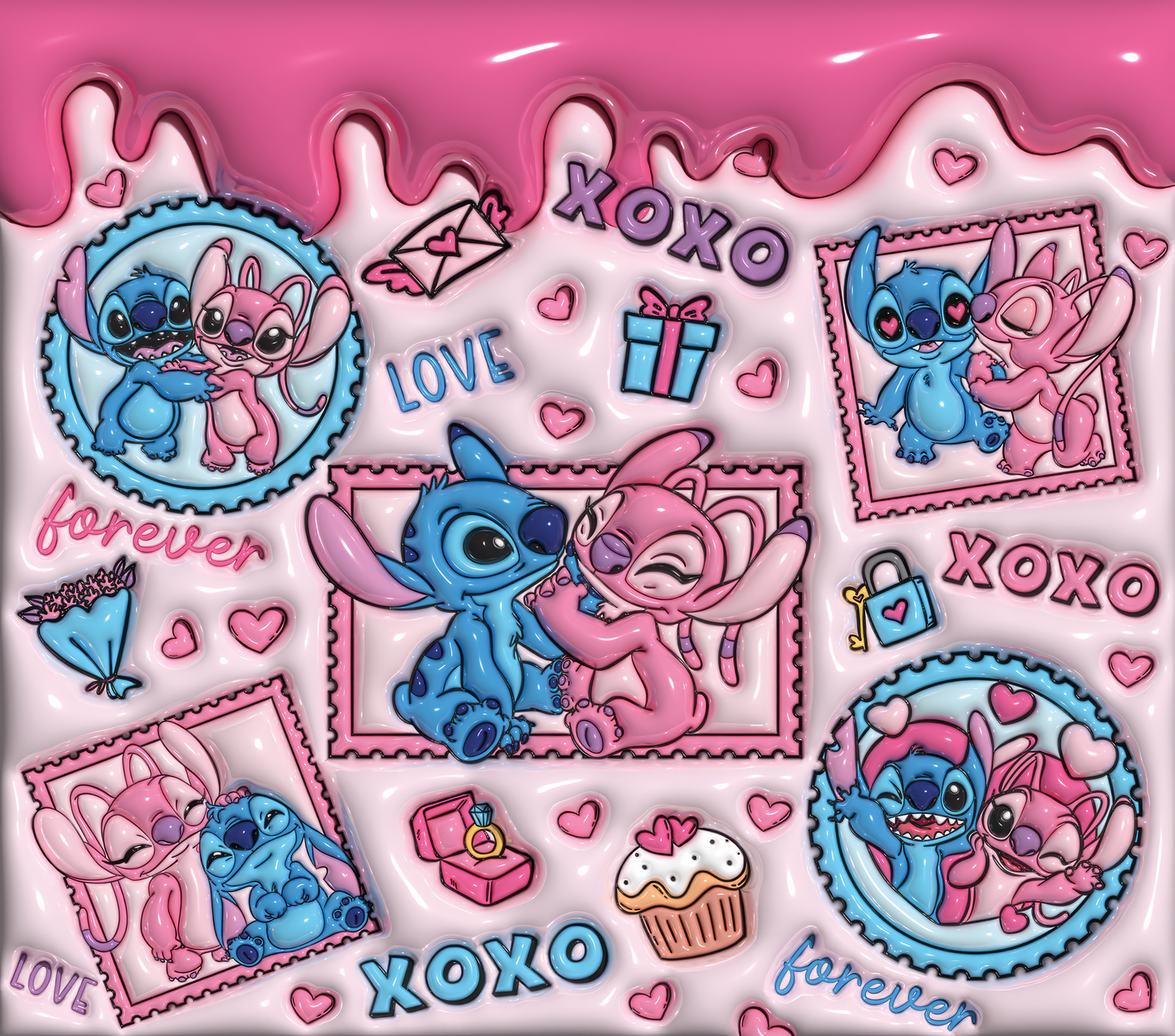 Stitch 3D Tumbler