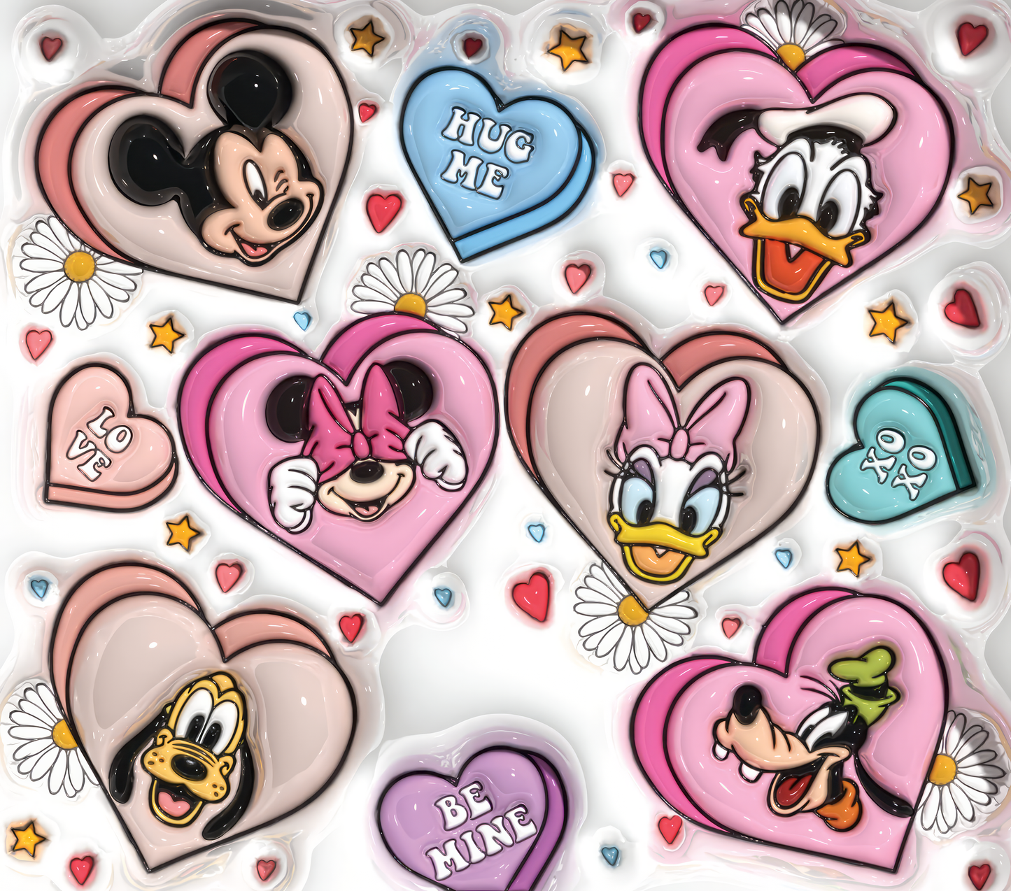 DIsney Hearts Tumbler