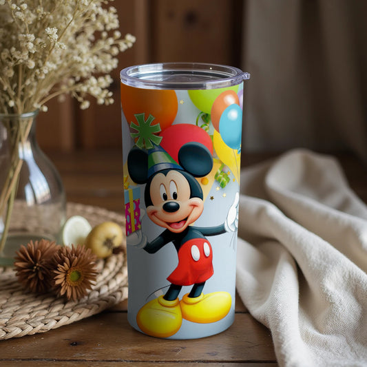 Colorful Mickey Mouse Celebration Tumbler