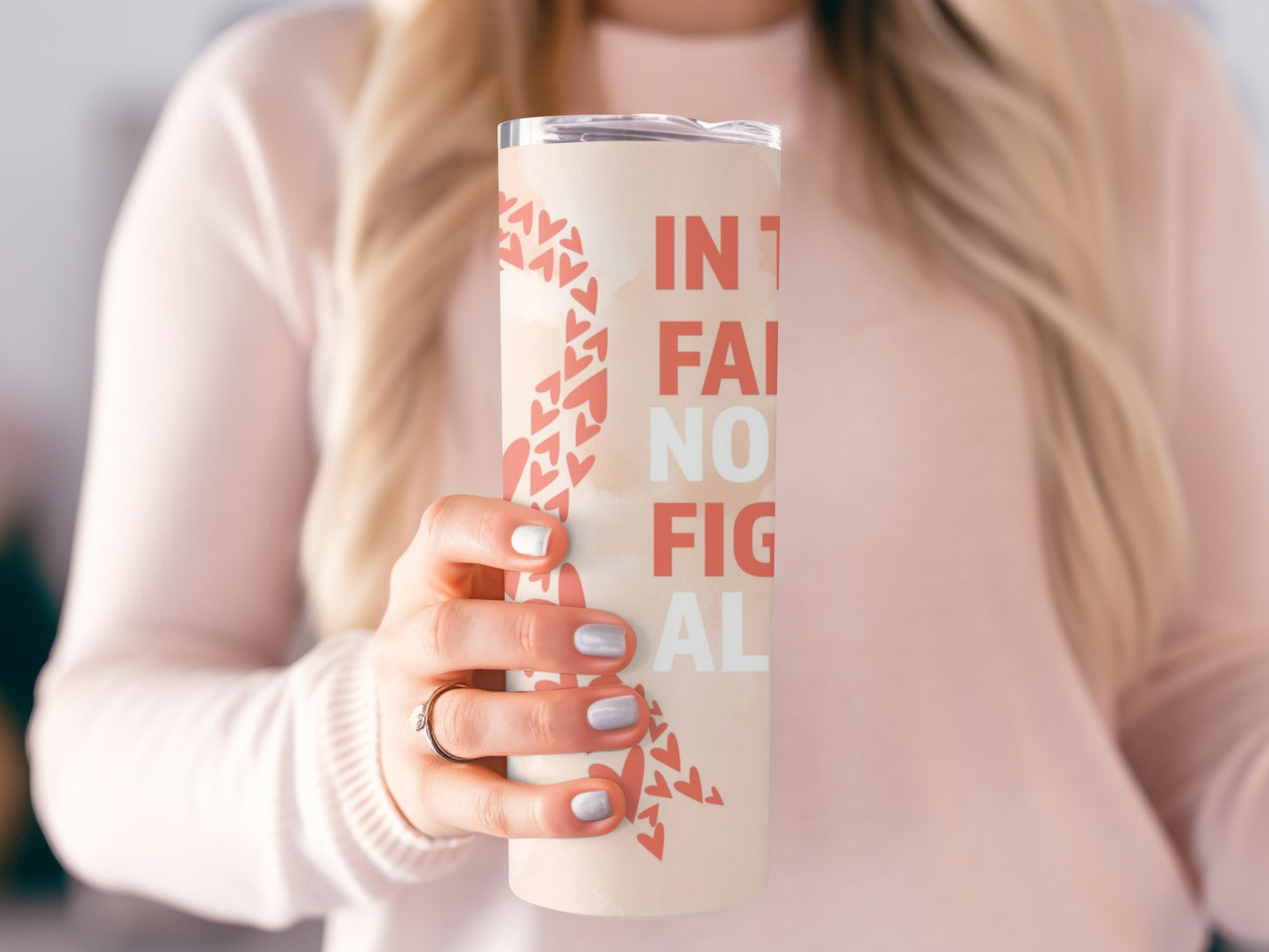 Motivational Quote Insulated Tumbler Travel Mug
