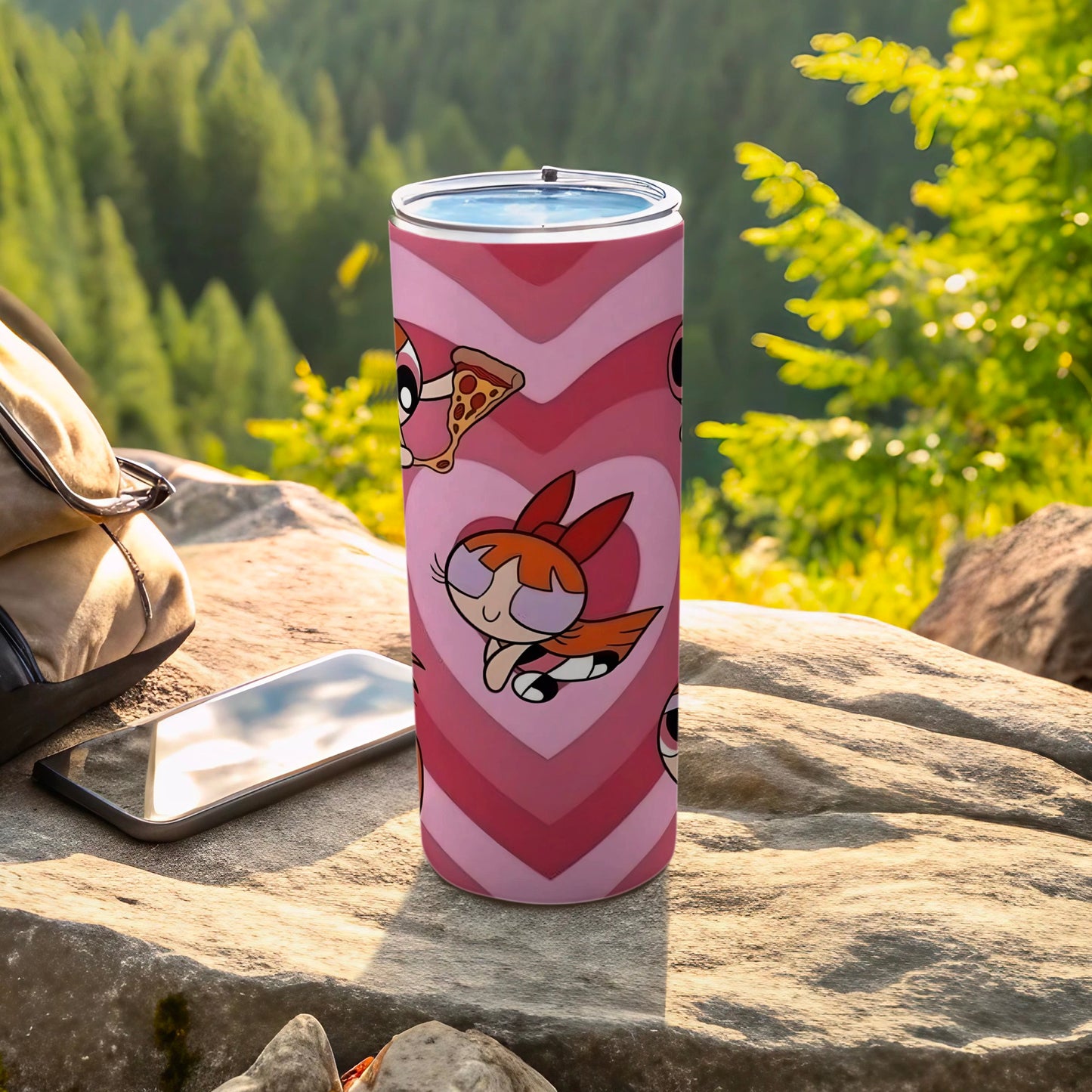 Cute Cartoon Character Design Travel Tumbler for Kids