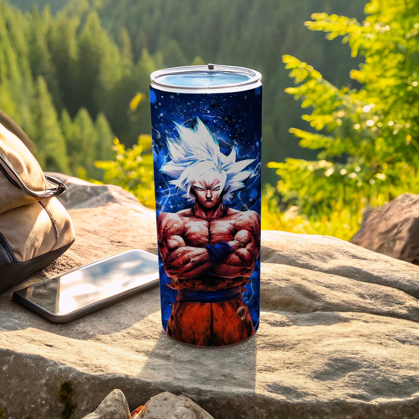 Blue Ultra Instinct Anime Character Design Tumbler