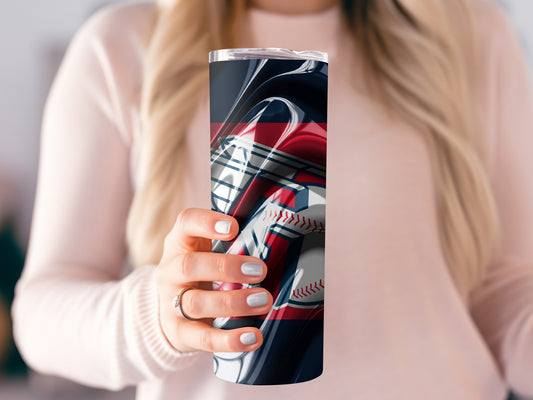 Baseball Logo Abstract Modern Art Design Tumblers