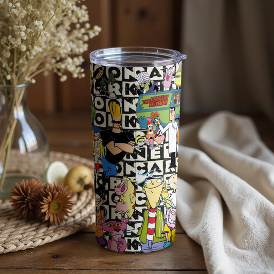 Cartoon Network Characters Tumbler Cup for Daily Use