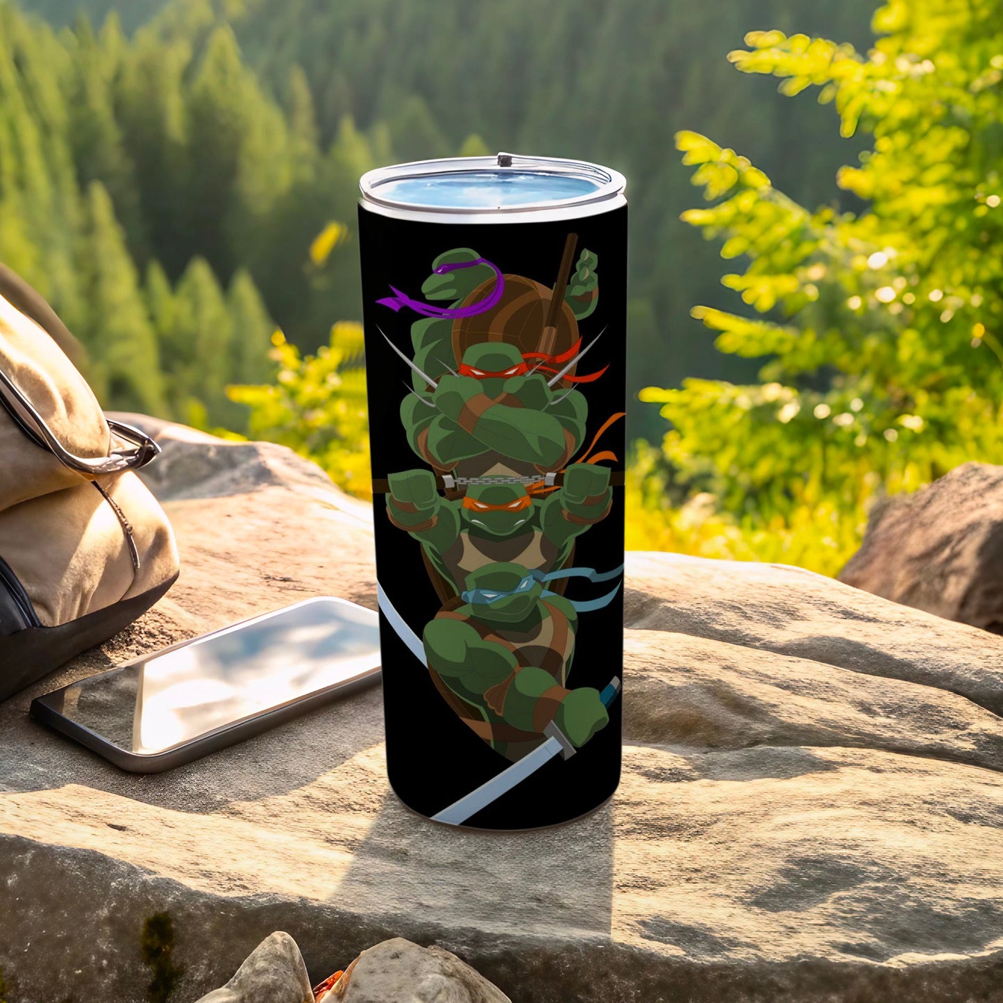 Ninja Turtle Inspired Tumbler for Kids and Adults