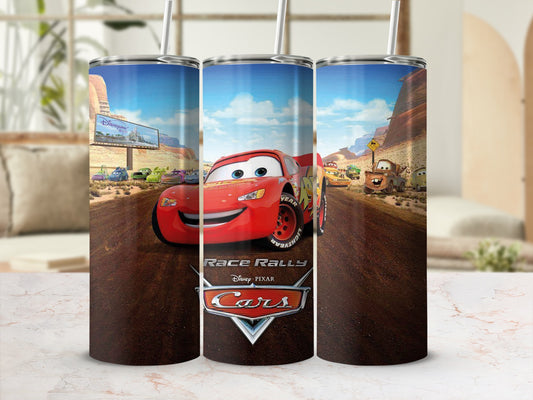 Disney Pixar Cars Race Rally Insulated Tumbler Cup