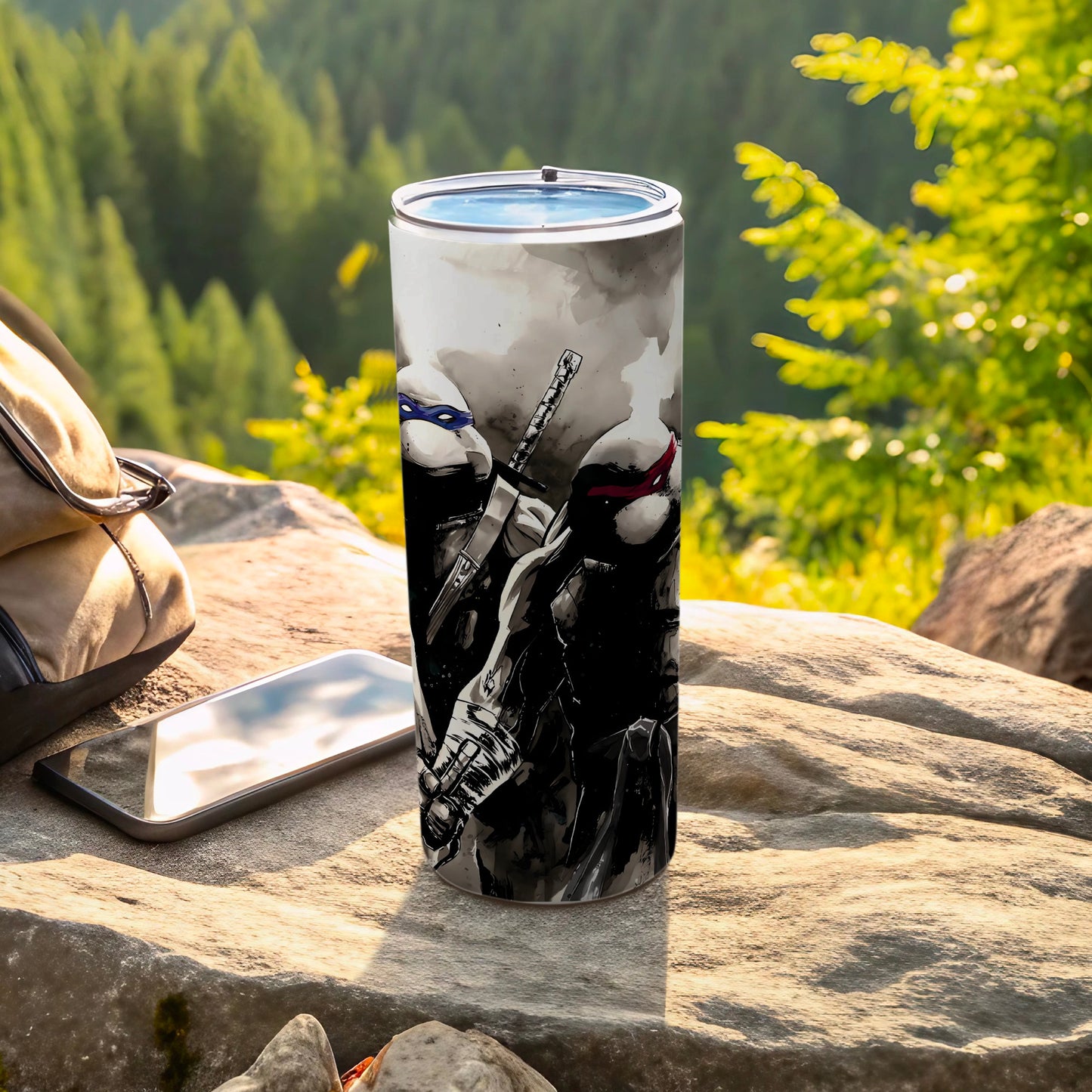 Ninja Turtles Design Insulated Travel Tumbler