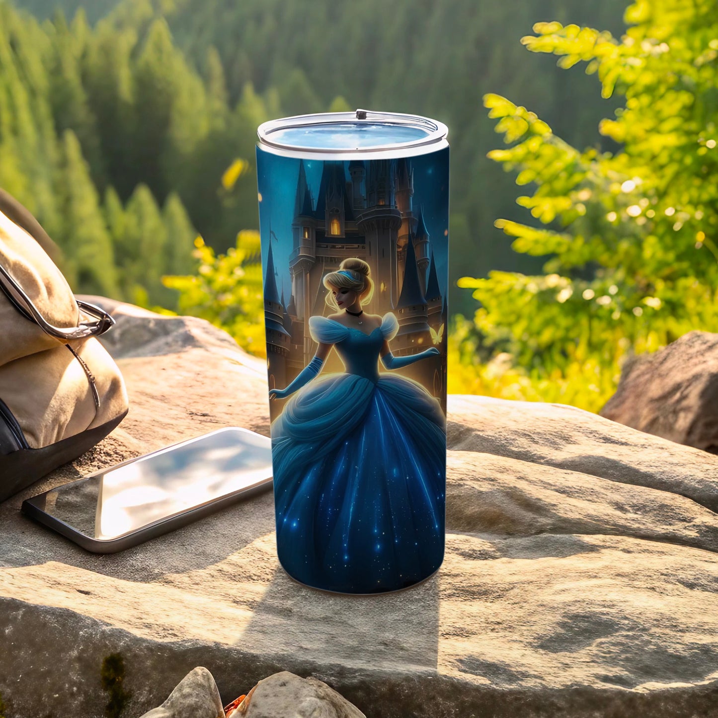 Fairy Tale Princess Castle Themed Tumbler for Drink Lovers