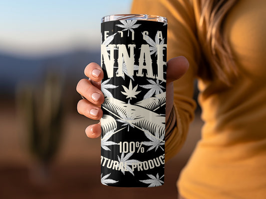 Ecological Cannabis Inspired Tumbler 100 Percent Natural