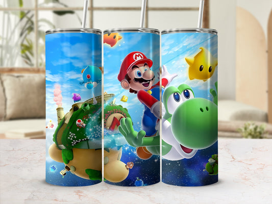 Mario and Yoshi Galaxy Adventure Tumbler Cup