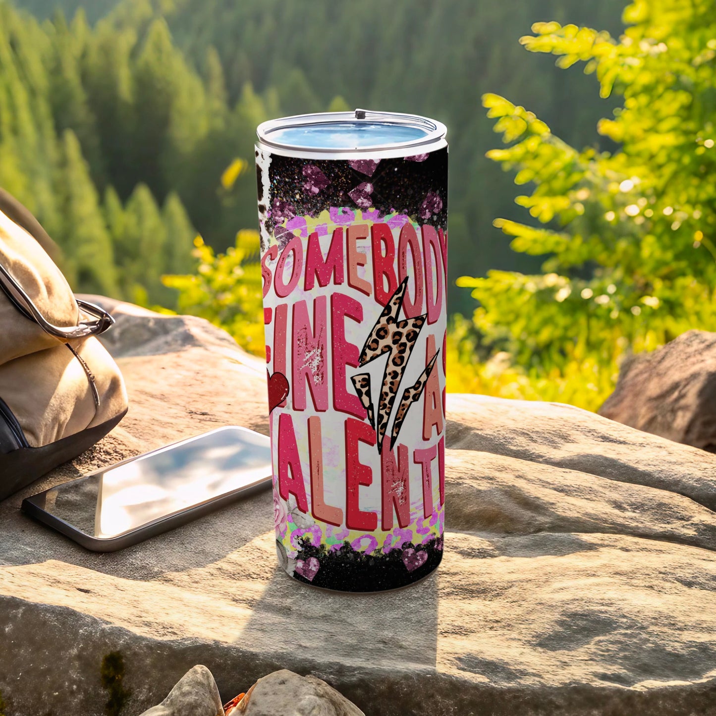 Somebody Fine and Talented Custom Tumbler