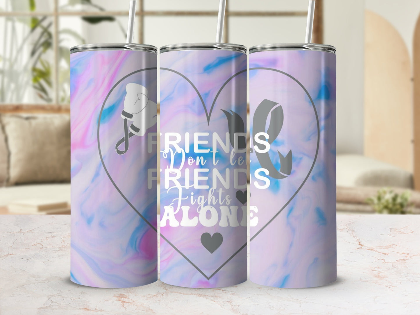 Friends Don't Let Friends Fight Alone Tumbler