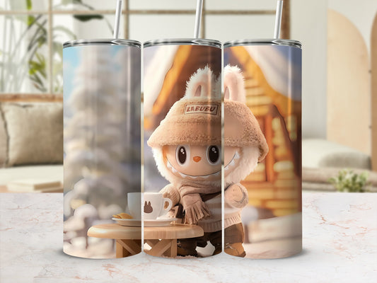 Cute Winter Character Artwork Tumbler