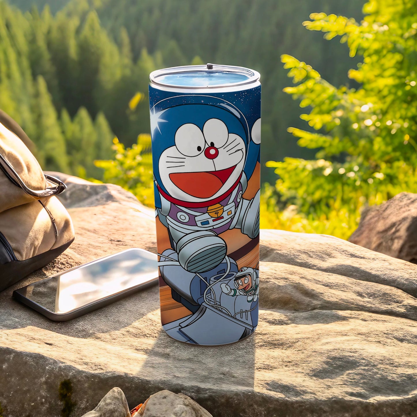 Space Adventure Character Insulated Travel Mug