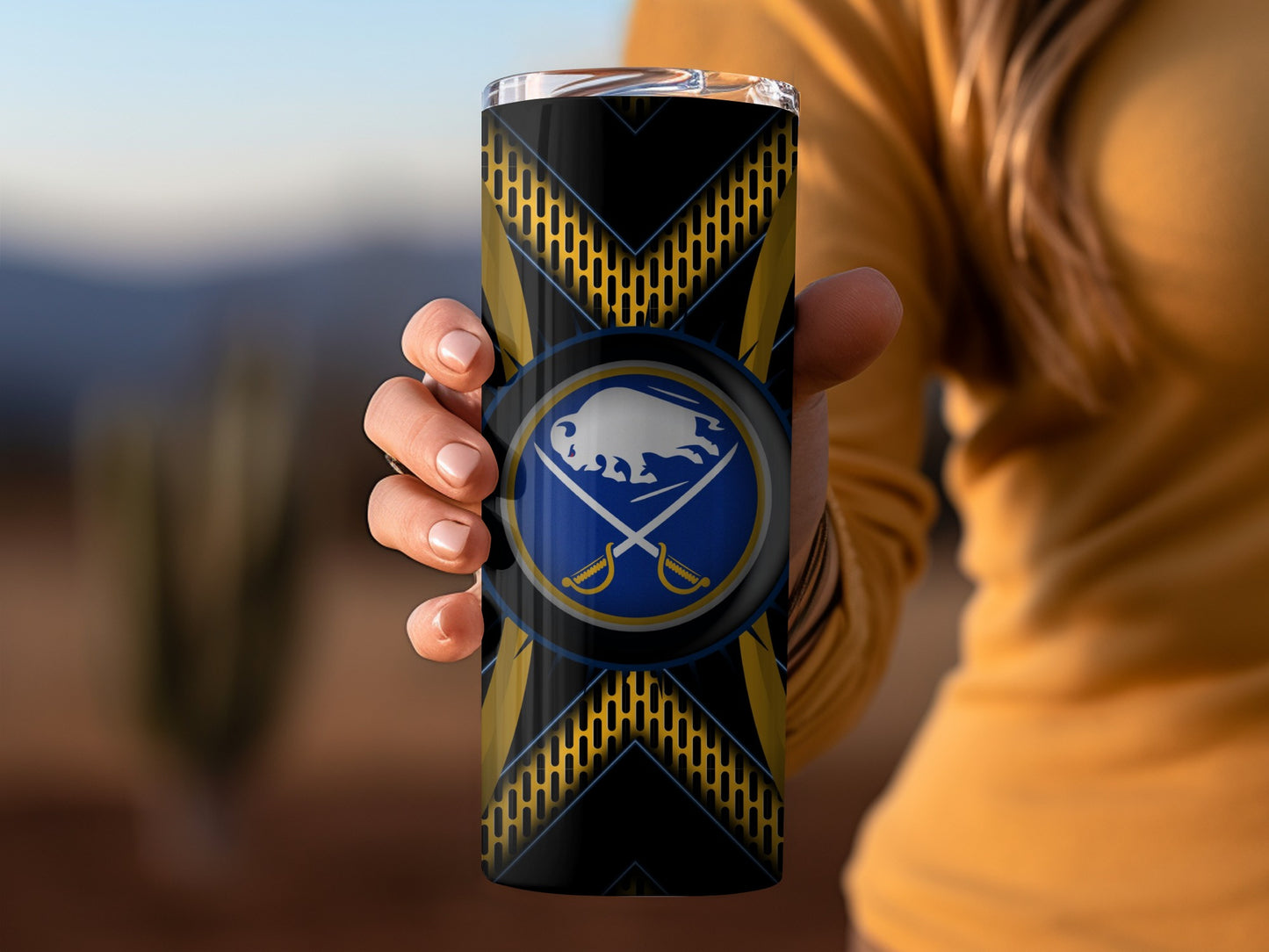 Buffalo Sabres NHL Sports Team Fan Art Theme Tumblers