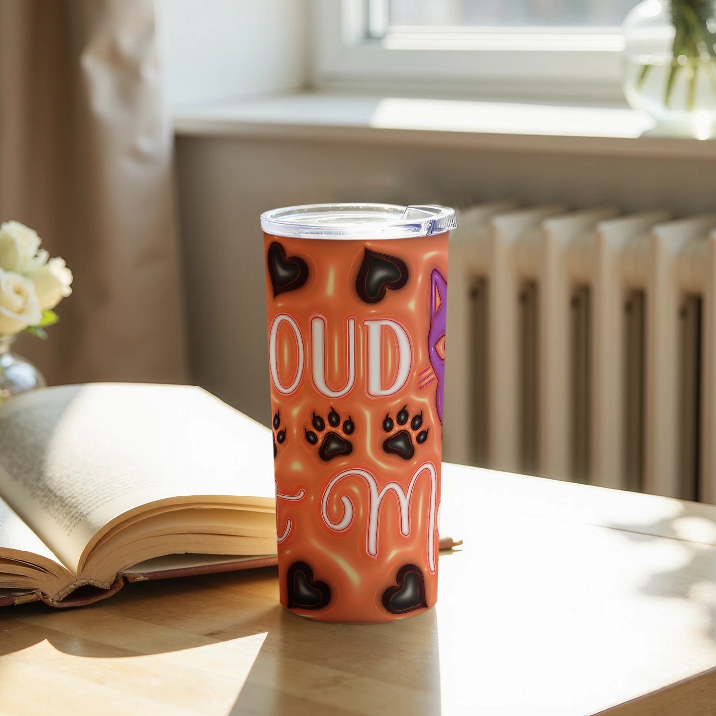 Loud and Proud Cat Lover Tumbler Gift