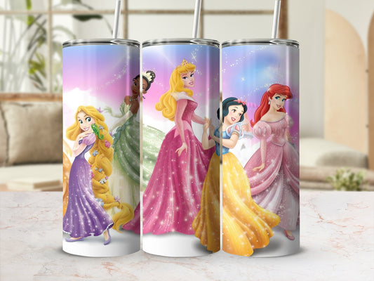 Disney Princess Stainless Steel Tumbler Cup