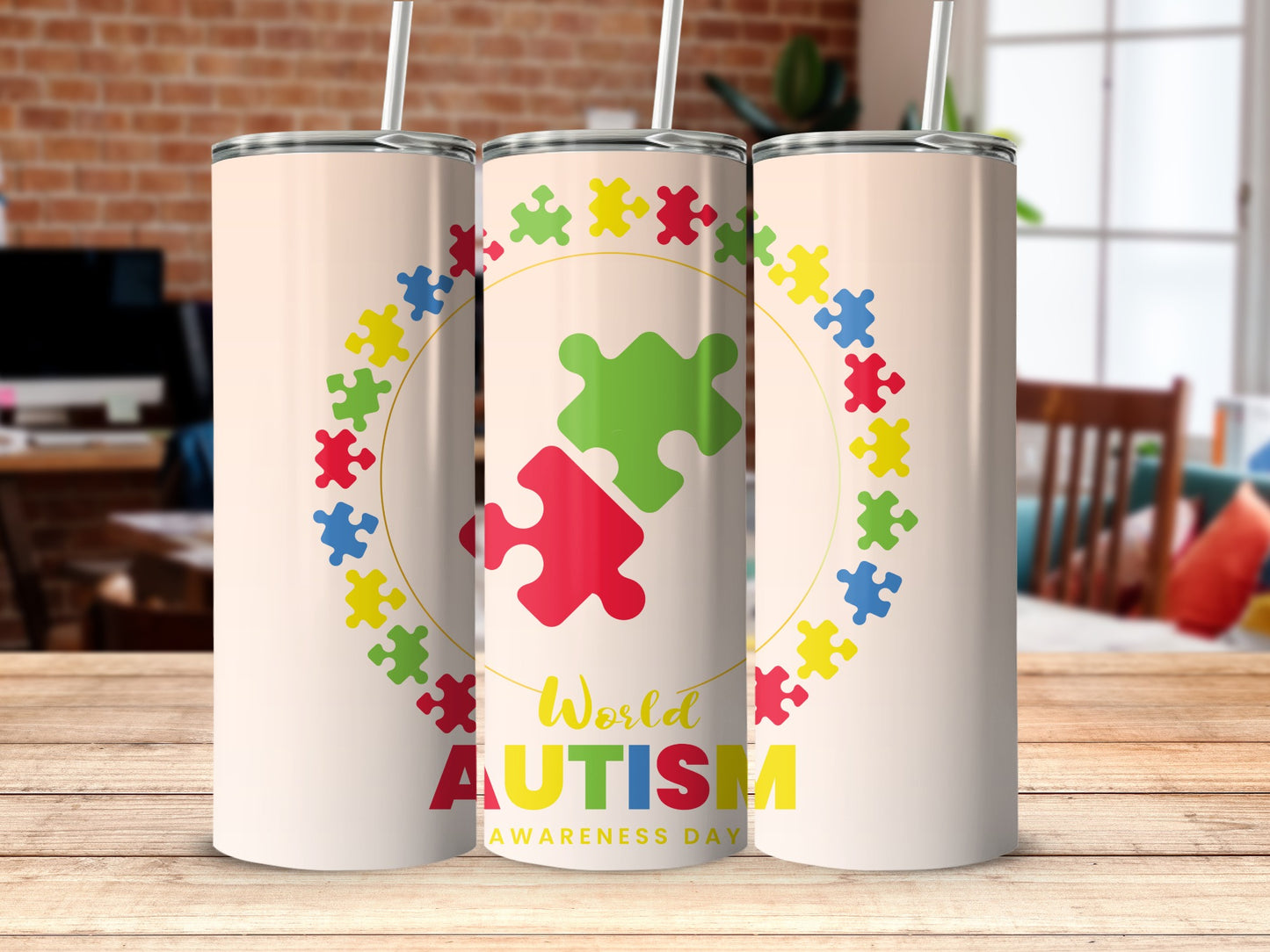 World Autism Awareness Day Tumbler product