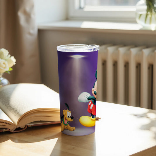 Colorful Disney Mickey and Pluto Insulated Drinkware