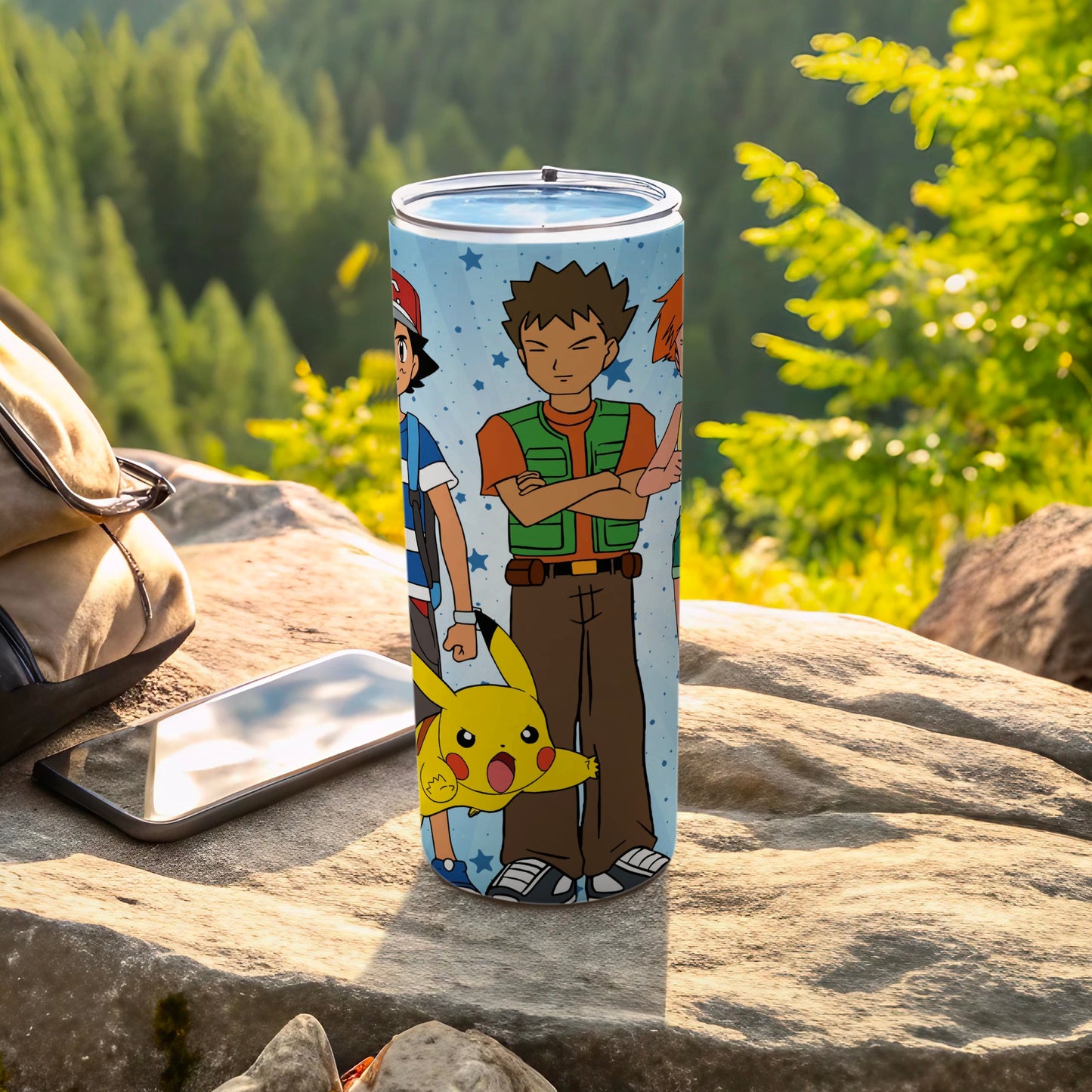 Pokémon Anime Characters Vacuum Insulated Tumbler