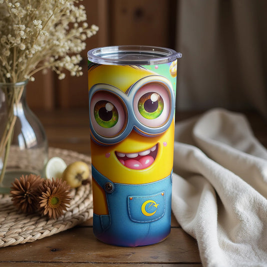 Cute Cartoon Character Tumbler for Kids and Adults