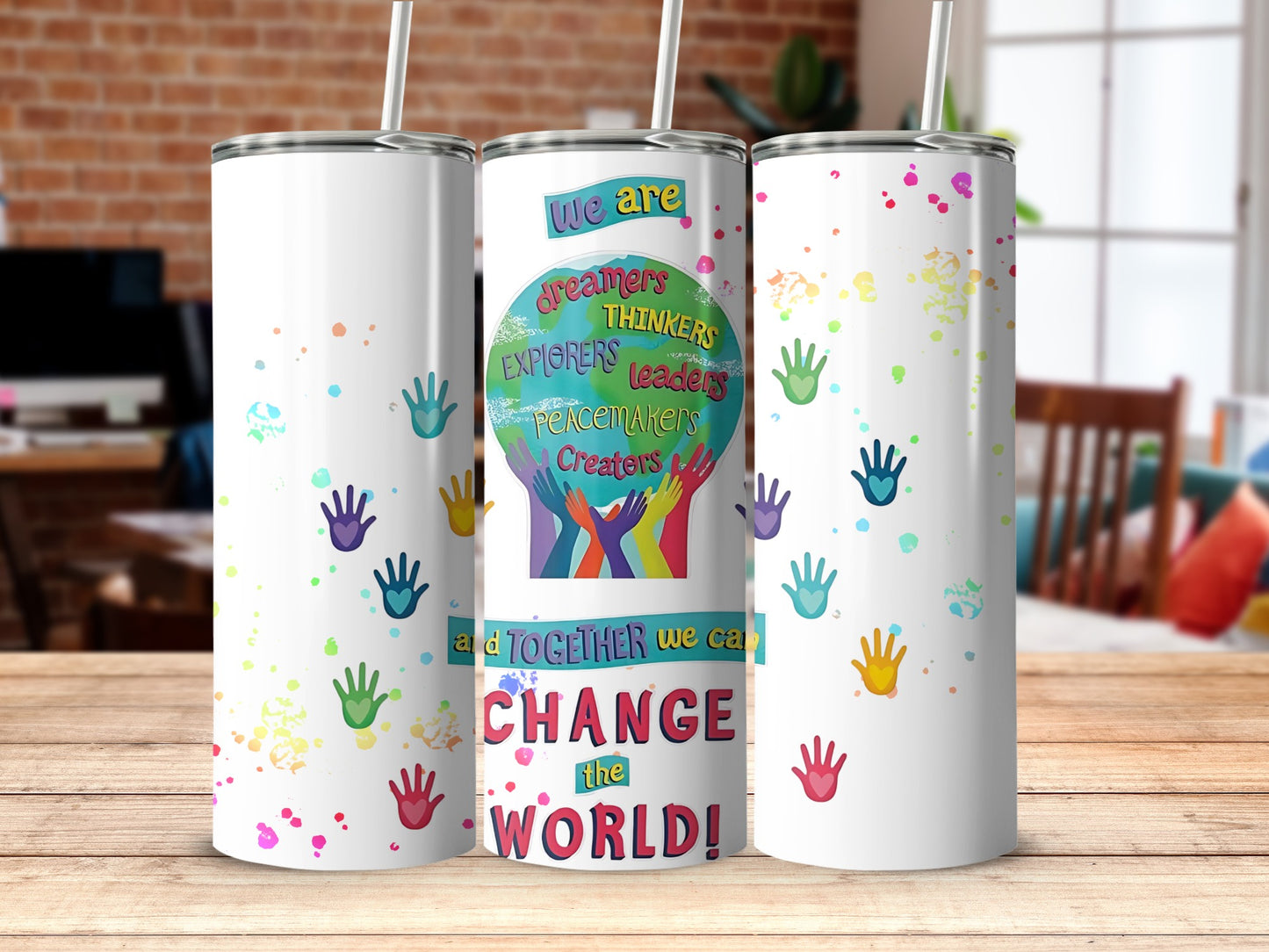 Inspirational Dreamers and Thinkers Tumbler
