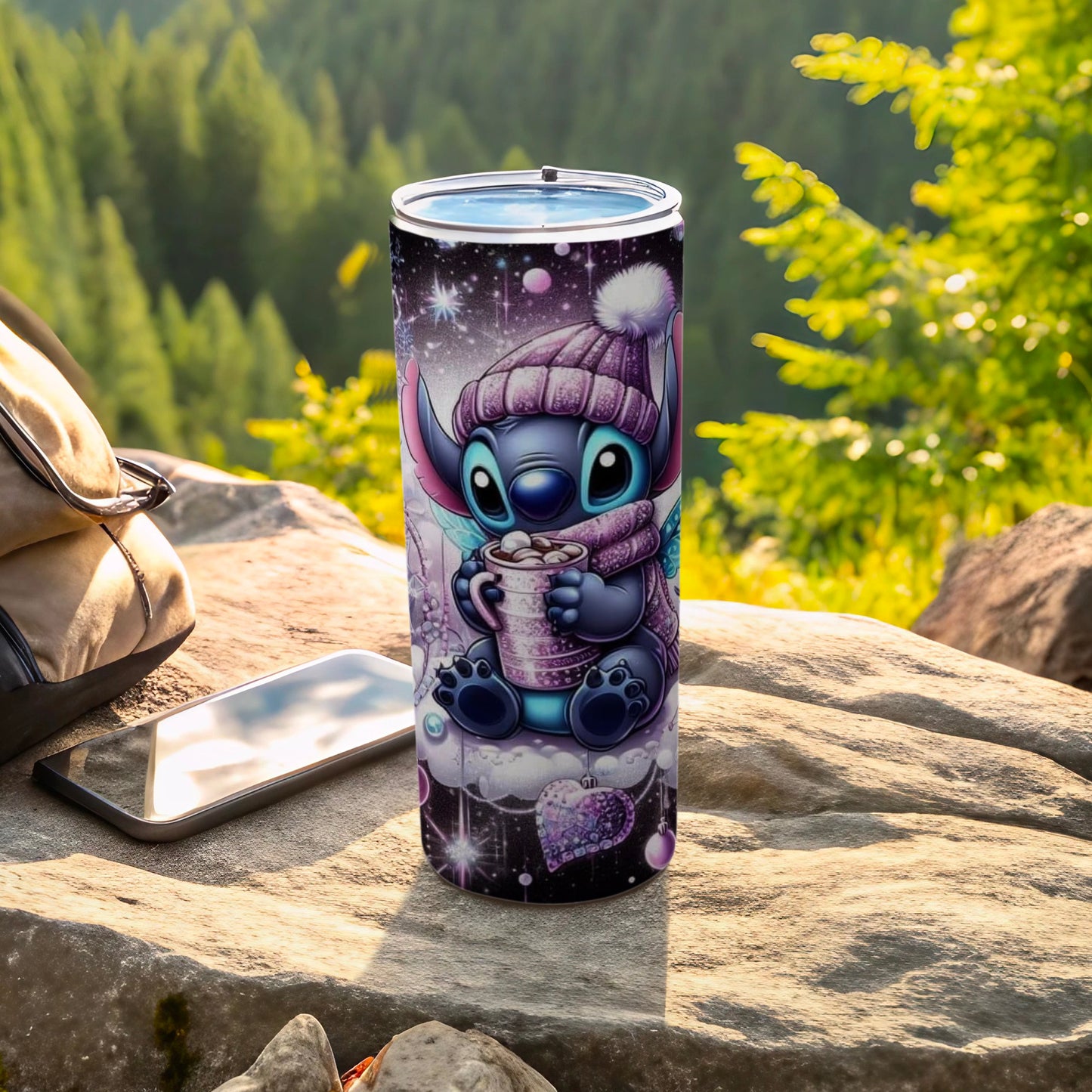 Adorable Cozy Character Insulated Tumbler Cup 20 oz