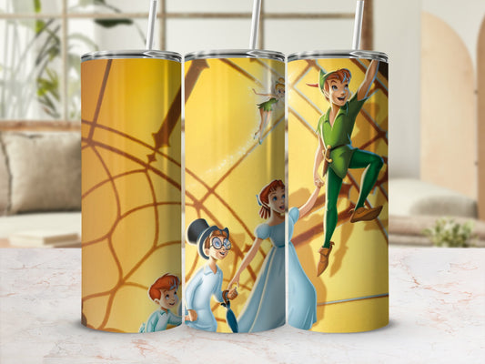 Peter Pan Tumbler with Wendy and Friends Drinkware