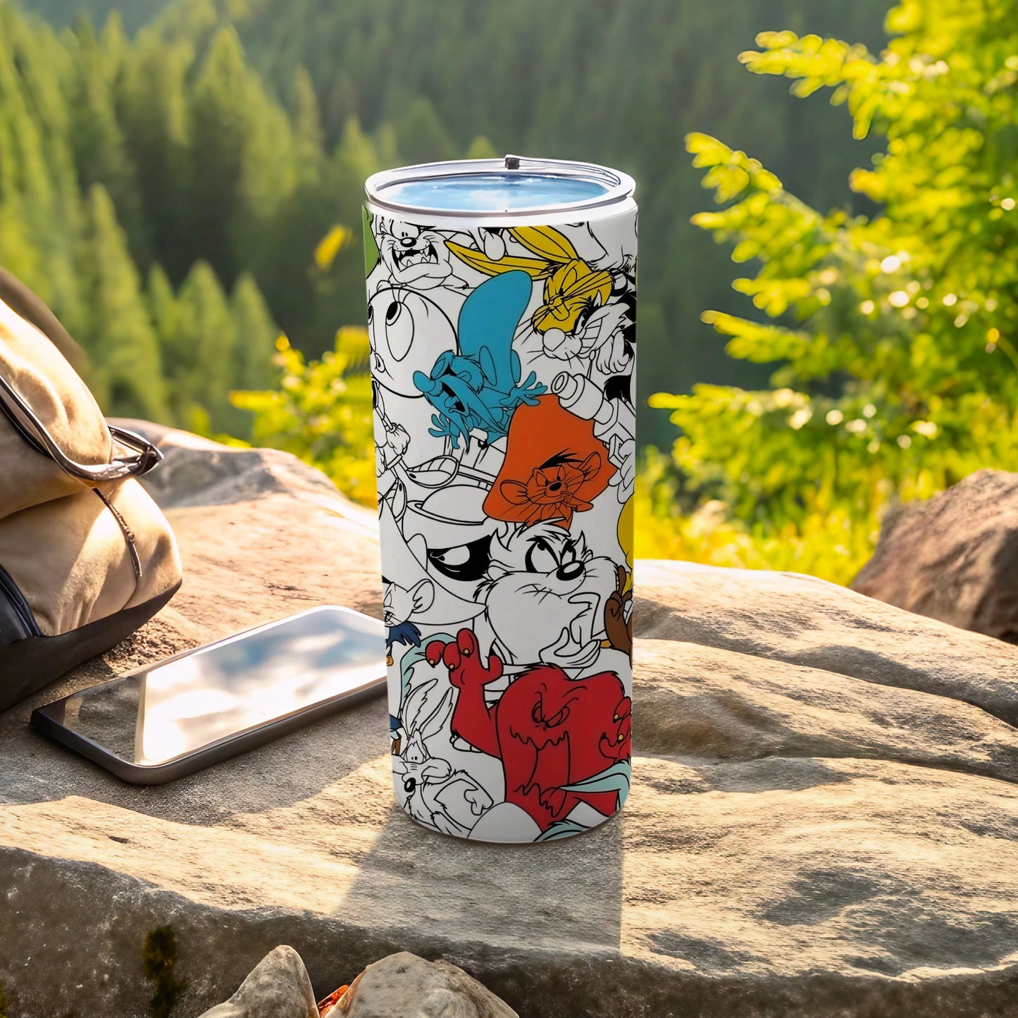 Colorful Cartoon Characters Insulated Tumbler Product