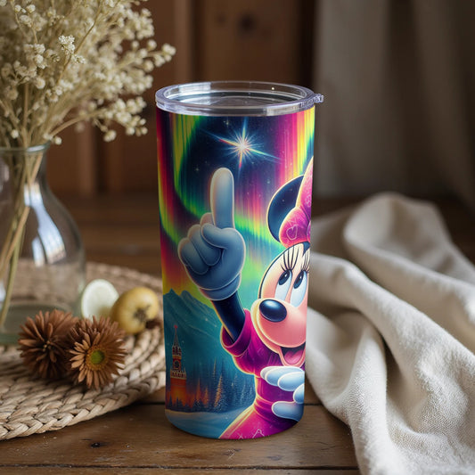 Minnie Mouse Northern Lights Tumbler