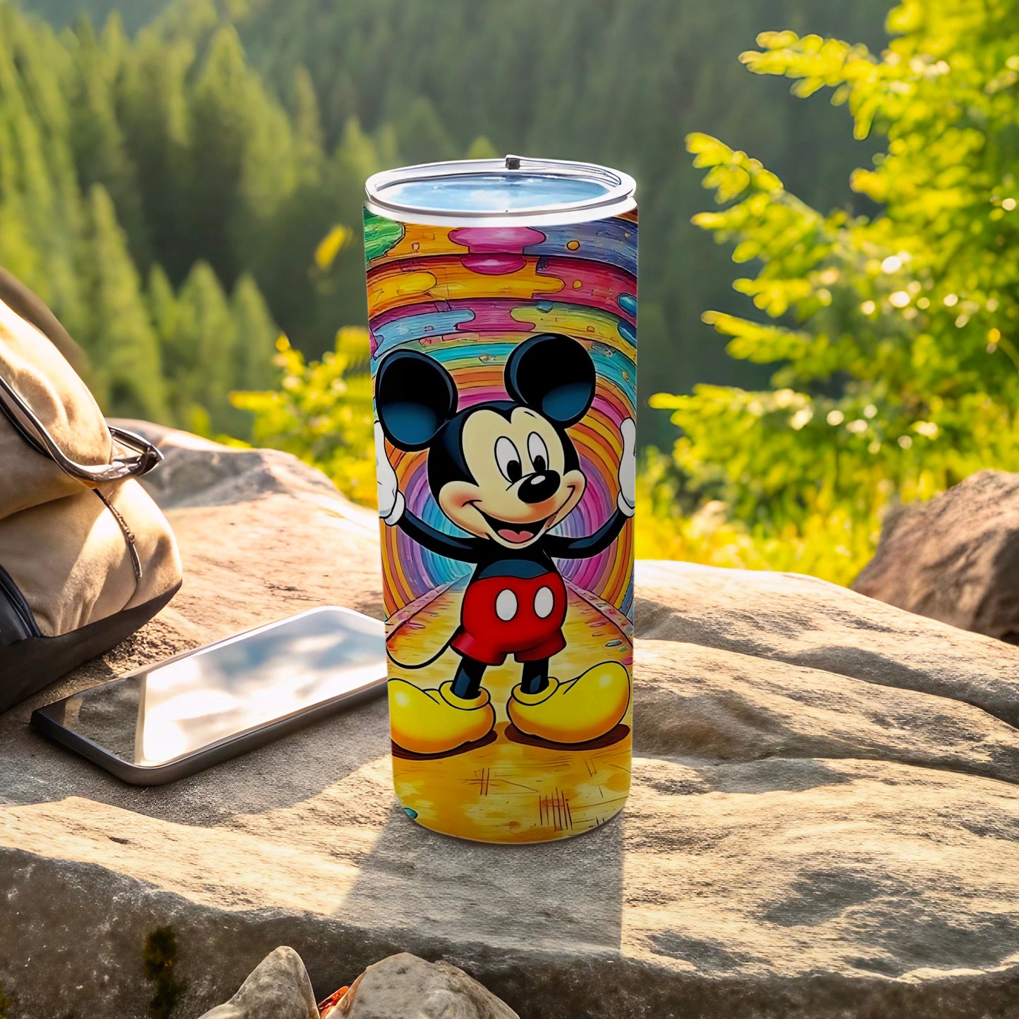 Colorful Disney Character Stainless Steel Tumbler
