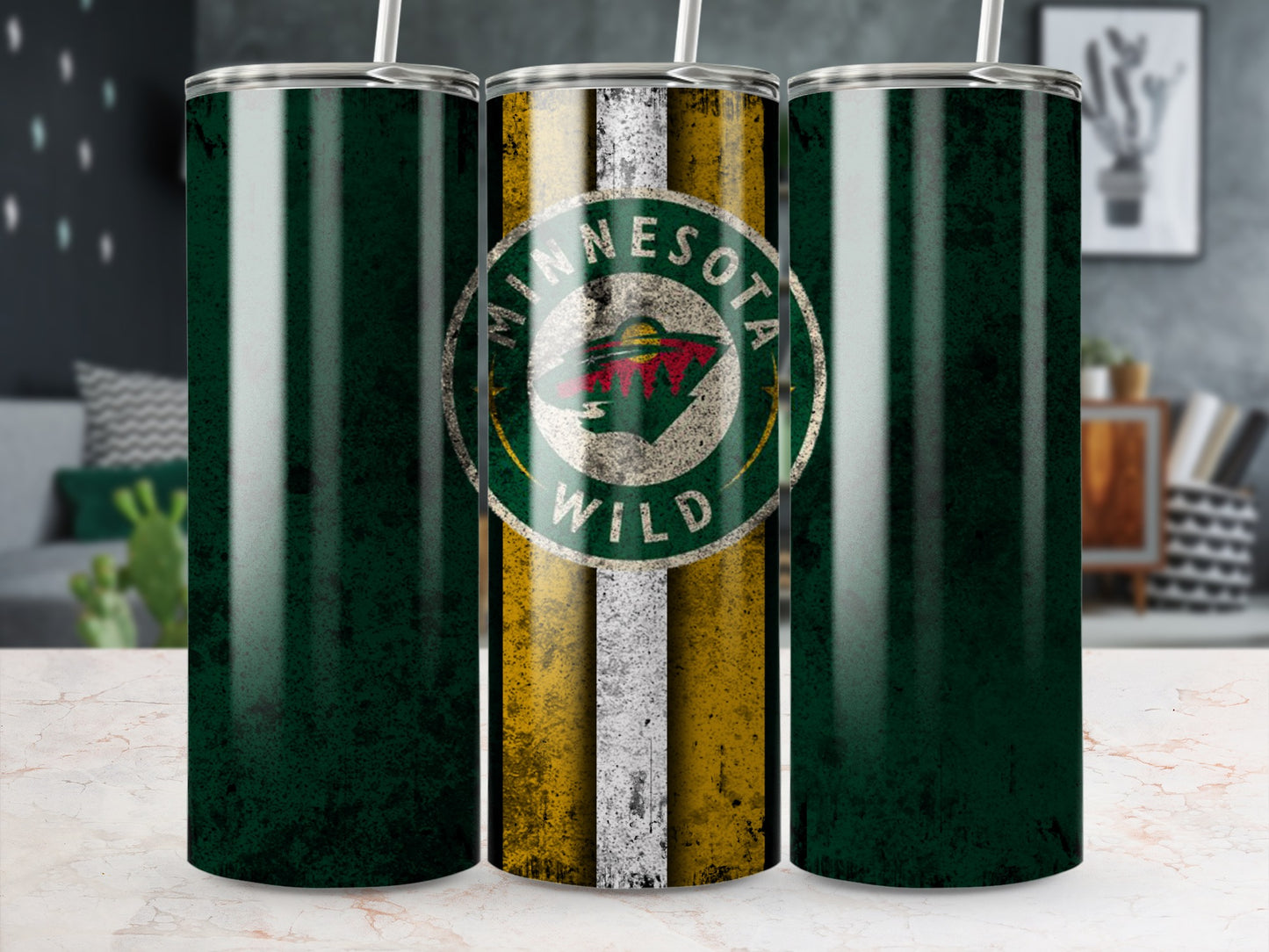 Minnesota Wild Tumbler Steel Drinkware with Team Logo