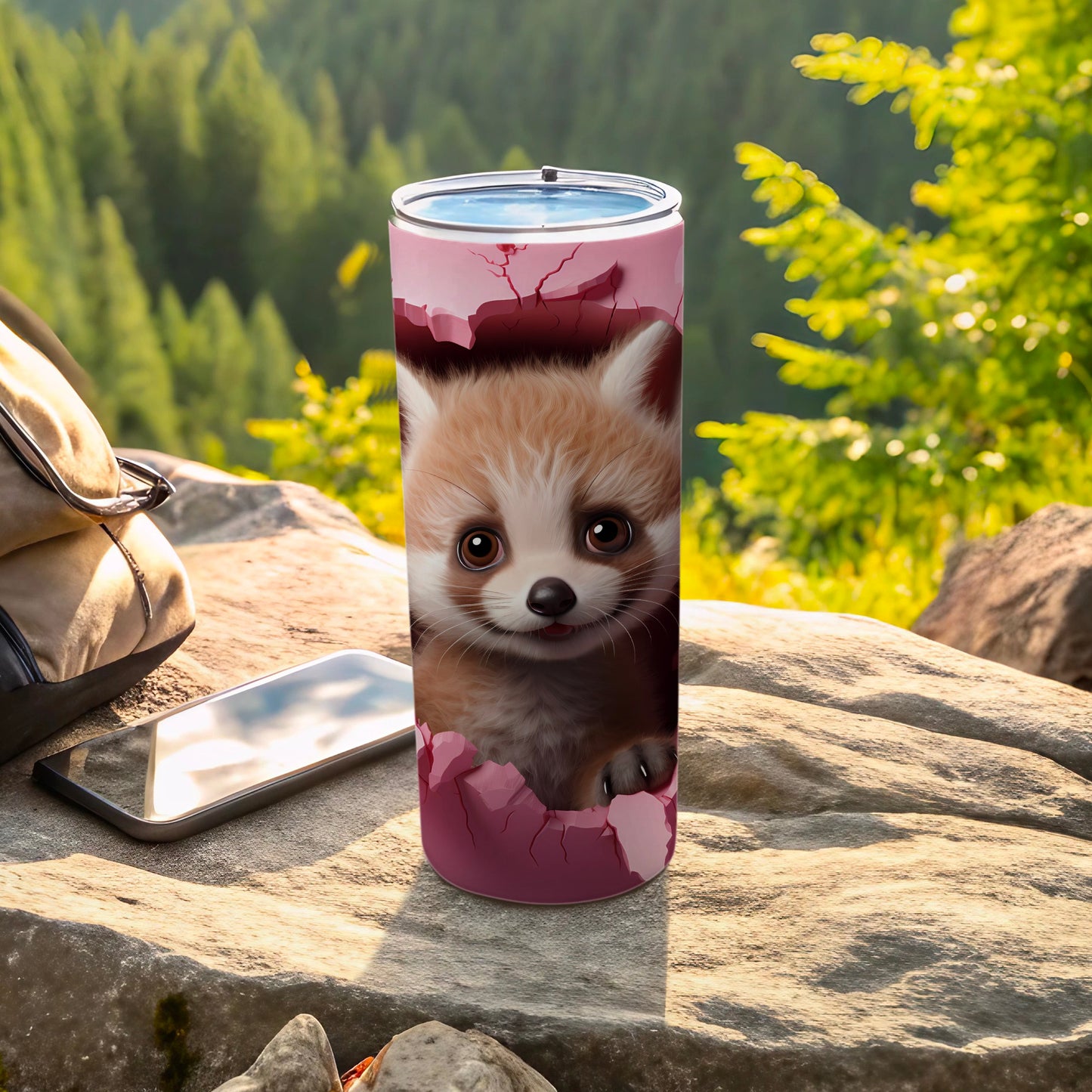 Cute Fox Design Vacuum 32 oz Tumbler Cup