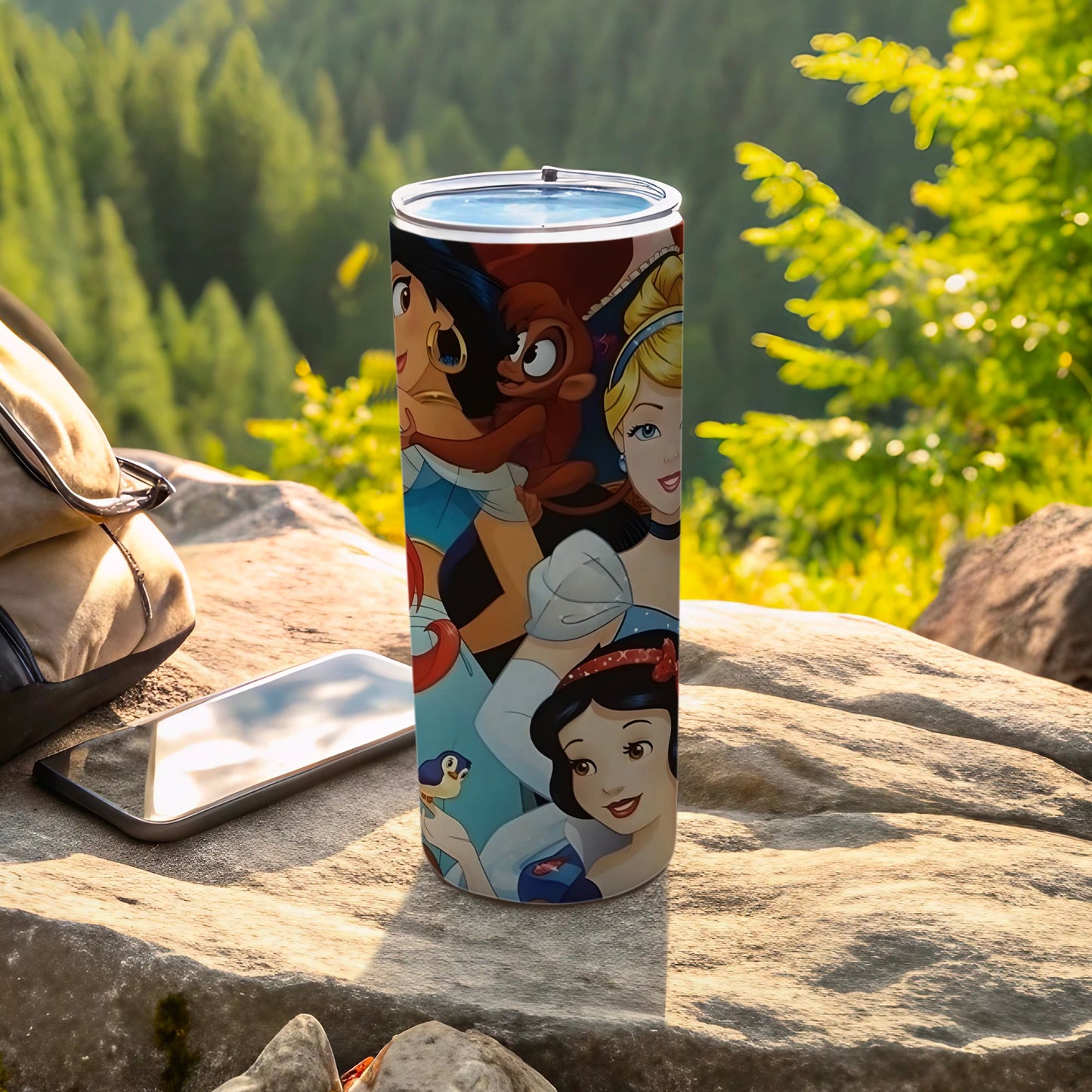 Colorful Cartoon Characters Tumbler for Kids and Adults