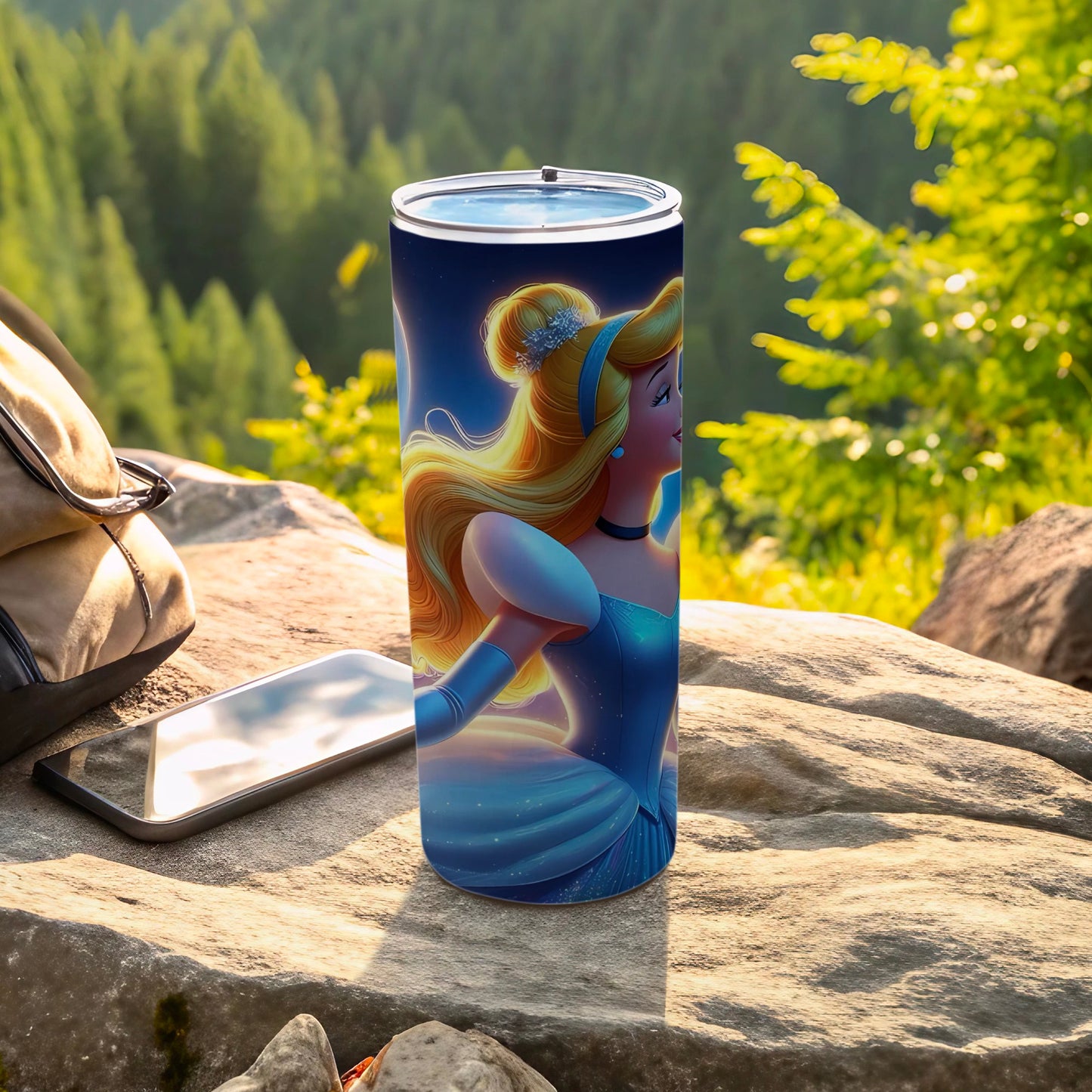Enchanted Princess Themed Insulated Travel Tumbler