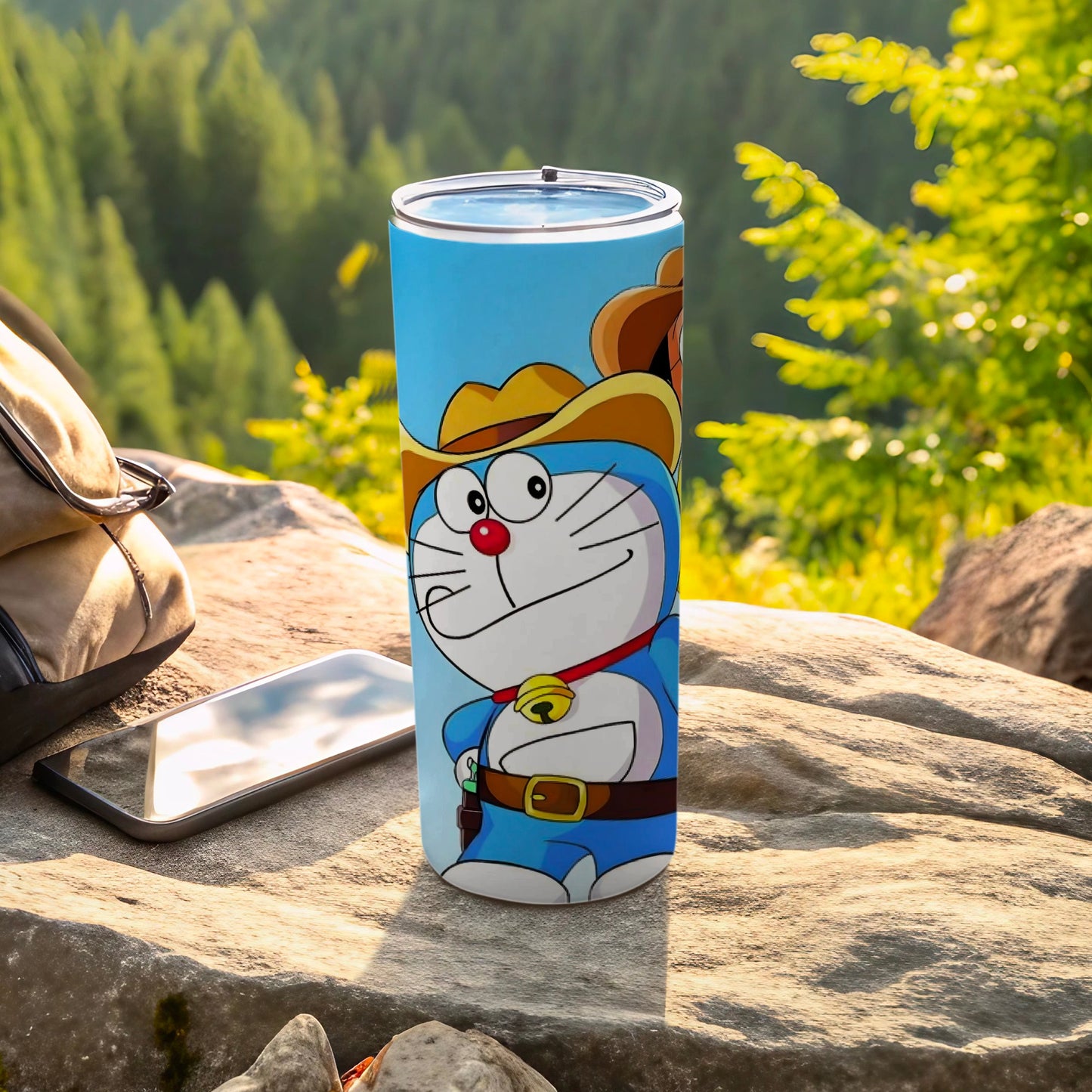 Adorable Cartoon Character Themed Tumbler for Kids