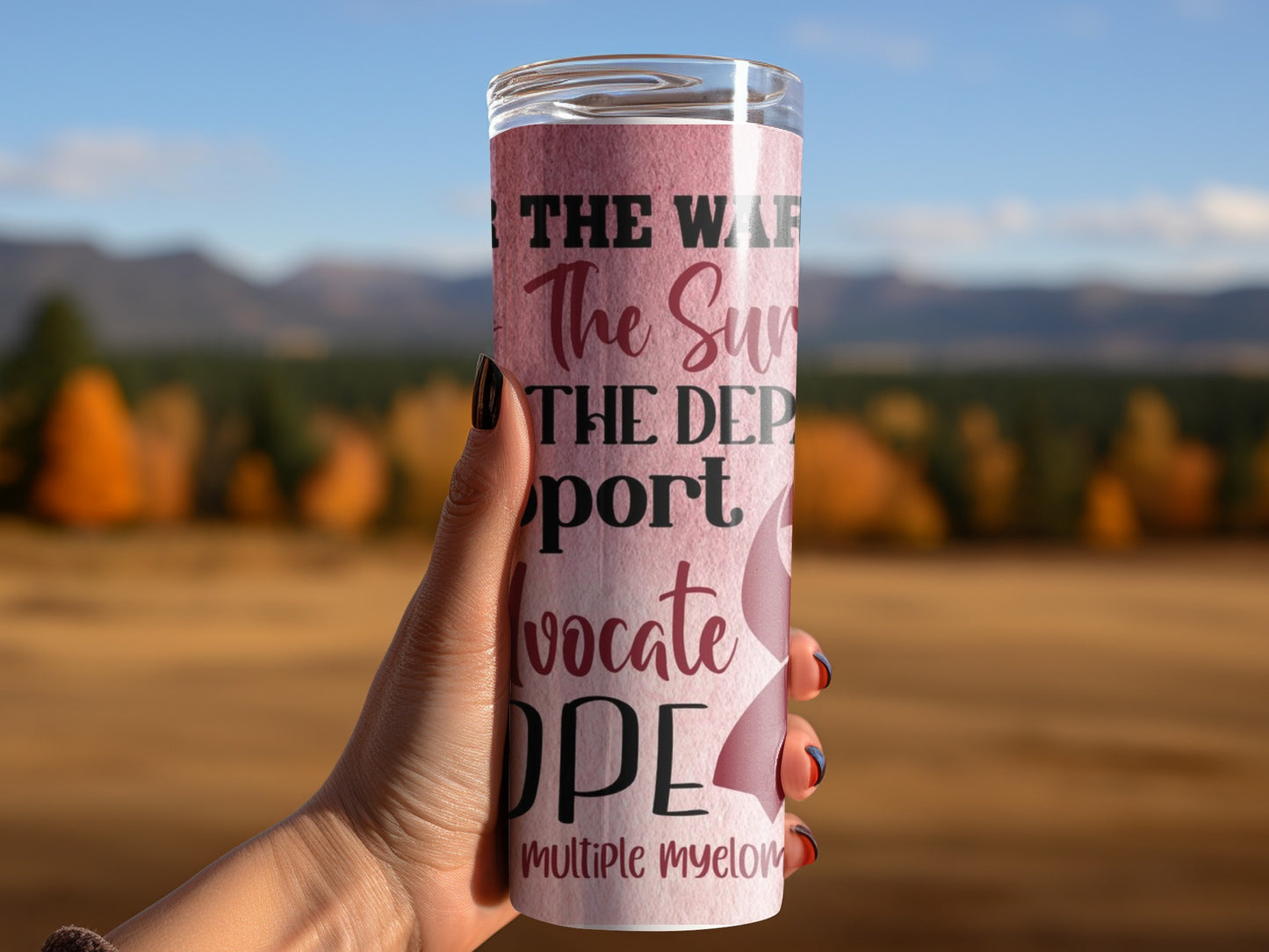 Advocate Hope Multiple Myeloma Awareness Tumbler