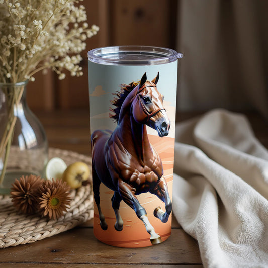 Majestic Horse Print Insulated Tumbler product