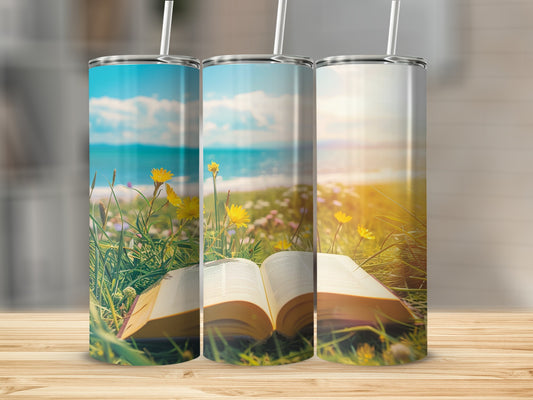 Beachside Book Reading Sunshine Flowers Tumbler product type
Tumbler
Beach
Ocean
Seaside
Sunshine
Nature
Book
Reading
Flowers
Grass
Dandelion
Summer
Outdoor
Landscape
Scenery
Serenity
Calm
Travel
Vacation
Gift