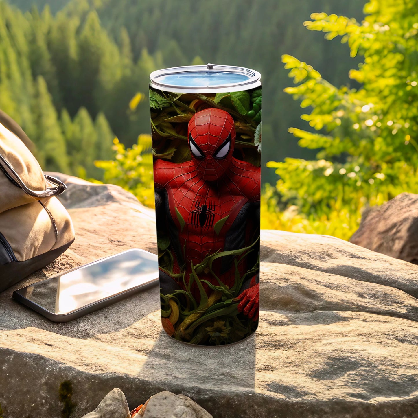 Spider-Man Insulated Travel Tumbler for Outdoor Adventures