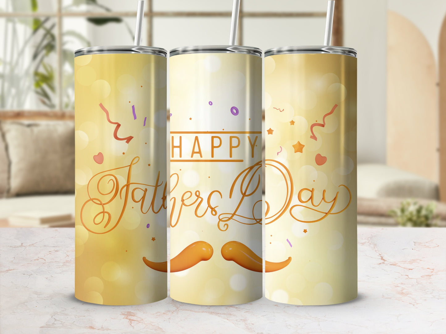 Happy Father's Day Celebration Tumbler Cup Gift