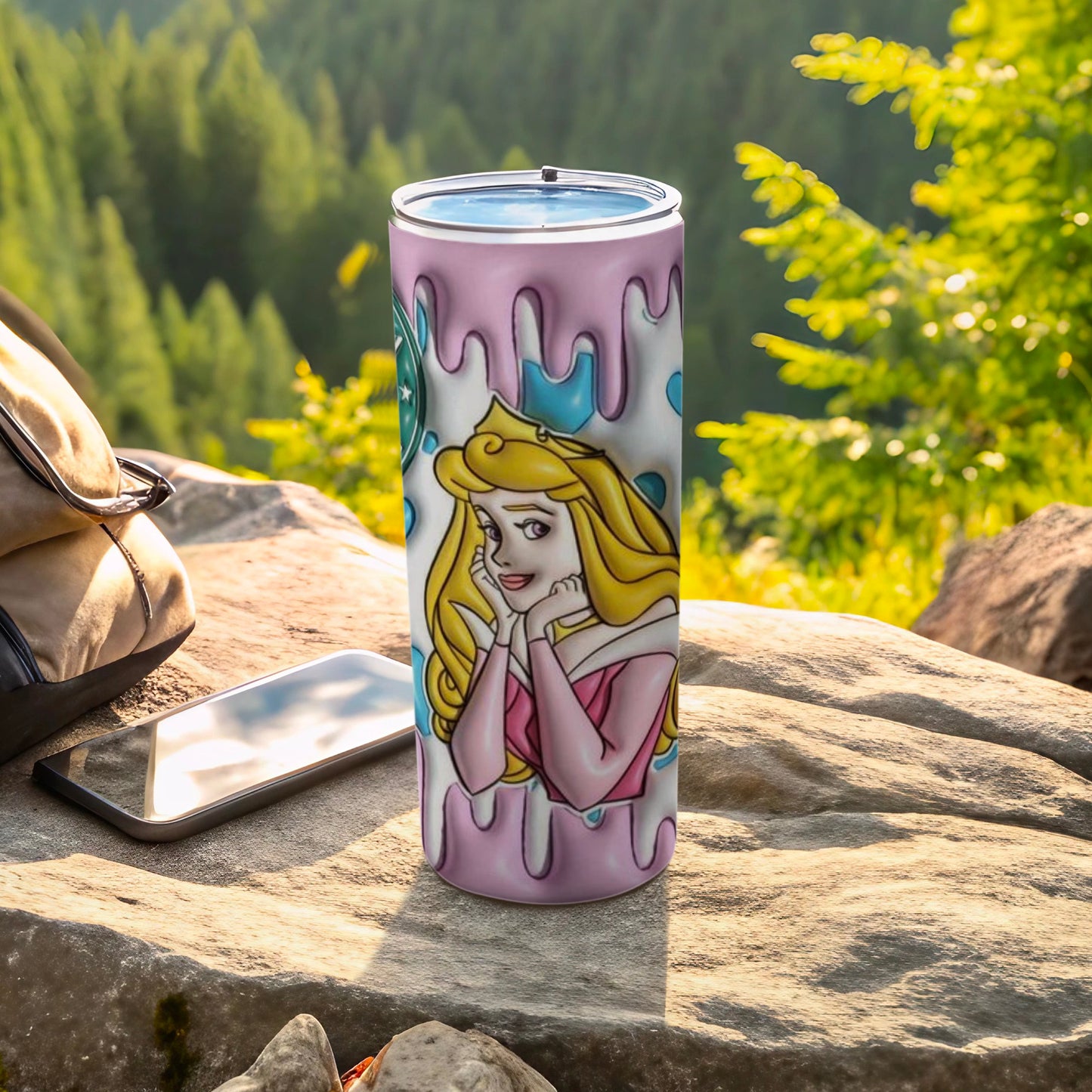Beautiful Princess Design Insulated Tumbler Cup