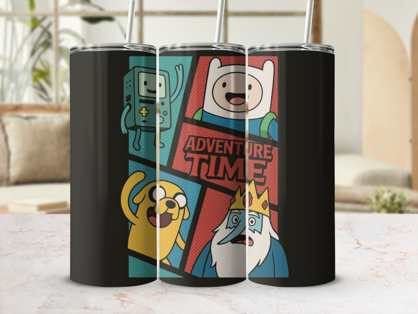 Adventure Time Character Design Tumbler Cup
