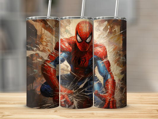 Spider-Man Action Scene Insulated Tumbler Product