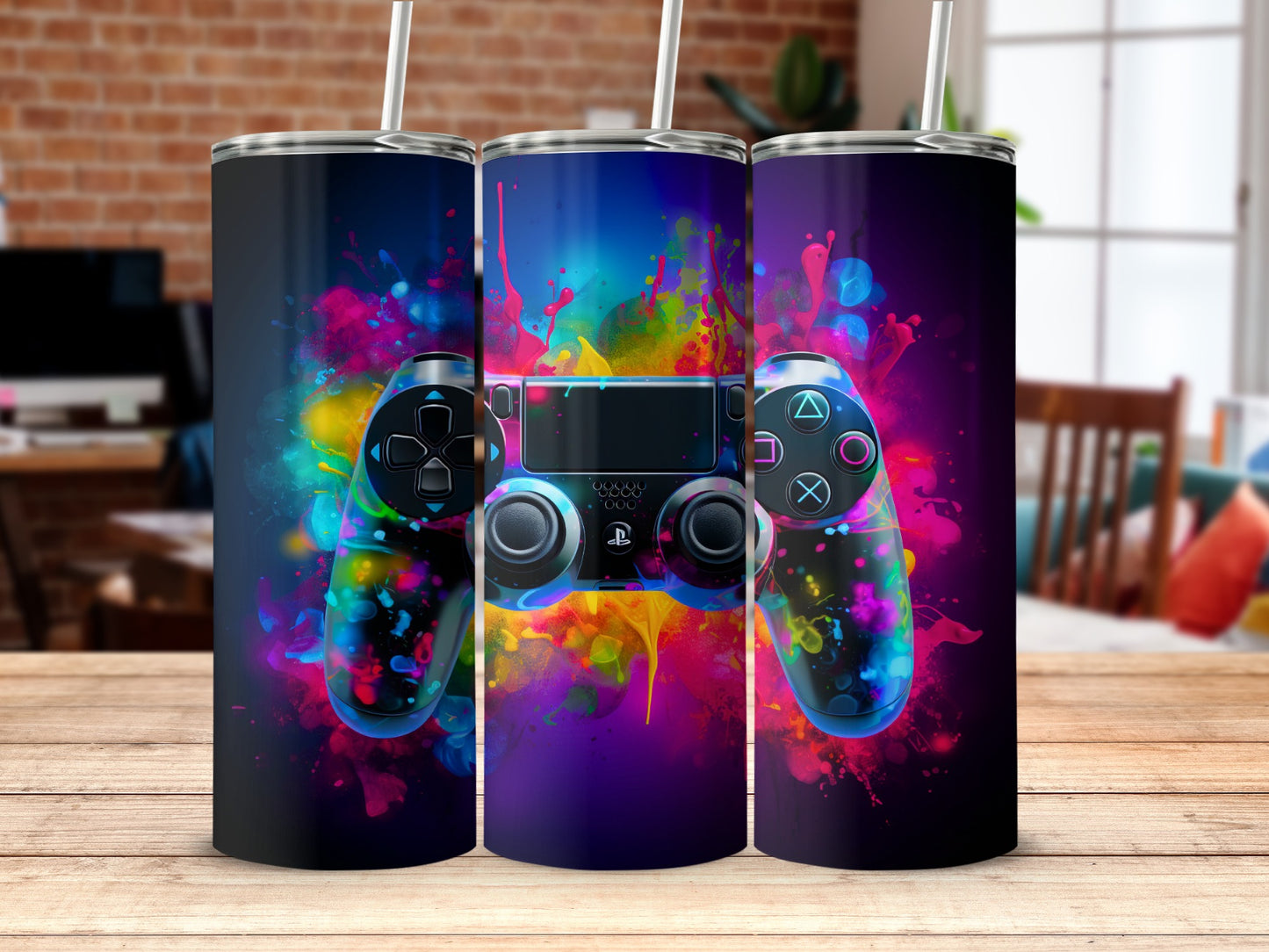 Colorful Gaming Console Controller Art gaming product